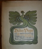 Der Bunte Vogel von 1899. Ein Kalenderbuch mit Buchschmuck von Peter Behrens.