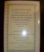 A Discourse of the Contests and Dissentions Between the Nobles and the Commons in Athens and Rome with the Consequences they had upon both those States.