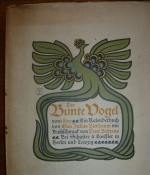 Der Bunte Vogel von 1899. Ein Kalenderbuch mit Buchschmuck von Peter Behrens.