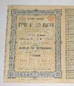 Orig.-Aktie: Societe Anonyme des Mines du Rio Blanco.