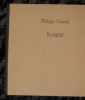Kaspar. Stiche zu Textfragmenten aus Peter Handkes ŽKasparŽ.