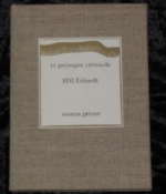 HM Erhardt. 12 paysages cévenols.