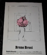 Bruno Bruni. Galerie Rewolle 31.8. - 28.9.1968, Bremen, Großgörschenstr. 5, Tel. (0421) 230531, geöffnet: dienstags bis sonnabends 11 bis 13 Uhr, mittwochs und sonnabends von 16 bis 19 Uhr und nach Vereinbarung.