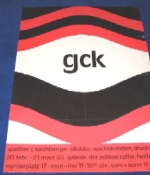 GCK. Günther C. Kirchberg. Ölbilder, Wachskreiden, Druckgraphik. 20. Febr. - 21. März 65.