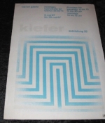 (op) art galerie. Ausstellung 22. Kiefer. 6. Mai 67 bis 28. Mai 67.