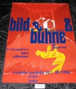 Bild & Bühne. Bühnenbilder der Gegenwart & Retrospektive Oskar Schlemmer.