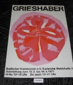 Badischer Kunstverein e.V. Karlsruhe. Ausstellung vom 13.3. bis 18.4.1971.