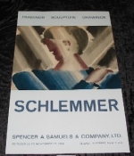 Paintings. Sculpture. Drawings. Schlemmer.