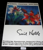 Emil Nolde. Aquarelle. 1894 - 1956. 1. April bis 21. Mai 1967.