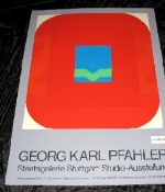 Georg Karl Pfahler. Studio-Ausstellung. Präkonzeptionen 1959-1974. 28. Juni bis 7. September 1975.