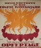 Plakat. Beim Eintritt in das f?nfte Kriegsjahr. Vom 29. Juli-4. August 1918. Opfertage f?r unsere tapferen Streiter im Felde, im Lazarett und in der Gefangenschaft.