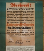 Plakat. Aufruf...Ludendorff-Spende für Kriegsgeschädigte.