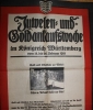 Plakat. Juwelen- und Goldankaufswoche im Königreich Württemberg vom 18. bis 24. Februar 1918.