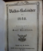 Volks-Kalender f?r 1846. (Volkskalender).