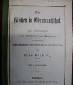 Die Kirchen in Obermarchtal. Eine Jubiläumsausgabe zum 200jährigen Bestande der ehemaligen Prämonstratenser- und jetzigen Schloß- und Pfarrkirche.
