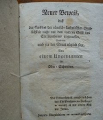 Neuer Beweis, daß der Coelibat der römisch-katholischen Geistlichkeit nicht nur dem wahren Geist des Christentums...