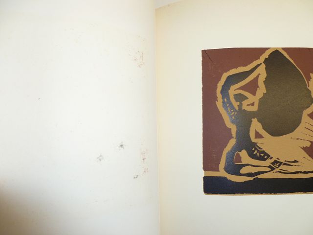 Picasso-Linogravures-Abriebspuren