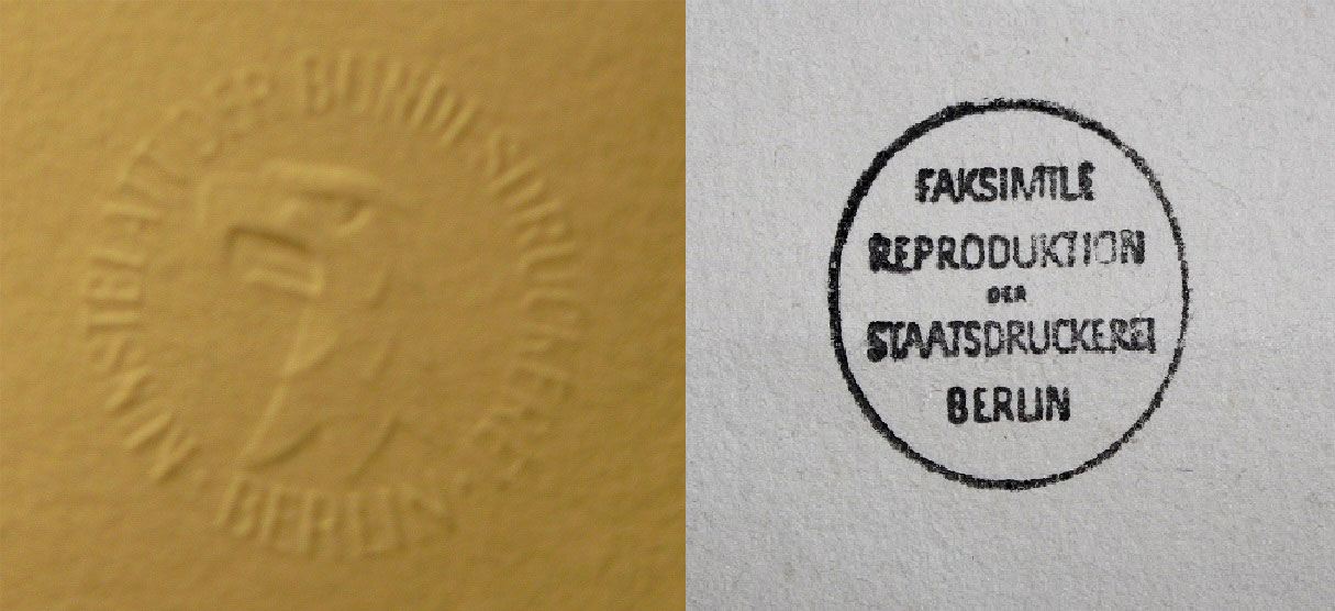 Blindprägestempel